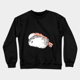 Nigiri ebi - shrimp black Crewneck Sweatshirt